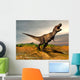 Tyrannosaurus Rex Dinosaur Walking Wall Decal Design 2