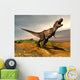 Tyrannosaurus Rex Dinosaur Walking Wall Decal Design 2