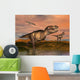 Tyrannosaurus Rex Dinosaurs with Wall Decal