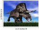 Zuniceratops Dinosaur Running Grass Wall Decal