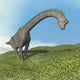 Brachiosaurus Dinosaur Wall Decal Design 1