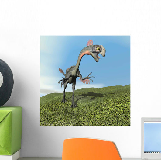Gigantoraptor Dinosaur Wall Decal