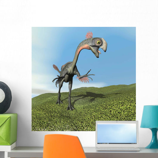 Gigantoraptor Dinosaur Wall Decal