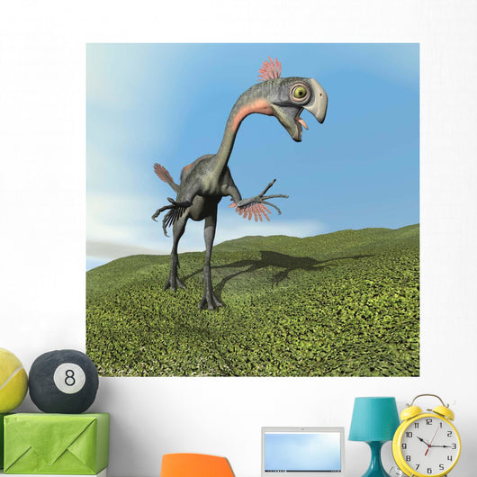Gigantoraptor Dinosaur Wall Decal