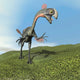 Gigantoraptor Dinosaur Wall Decal