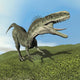 Monolophosaurus Dinosaur Wall Decal Design 1
