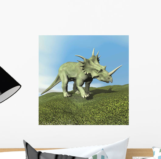 Styracosaurus Dinosaur Wall Decal Design 2