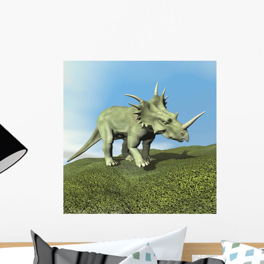 Styracosaurus Dinosaur Wall Decal Design 2
