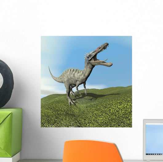 Suchomimus Dinosaur Roaring Wall Decal