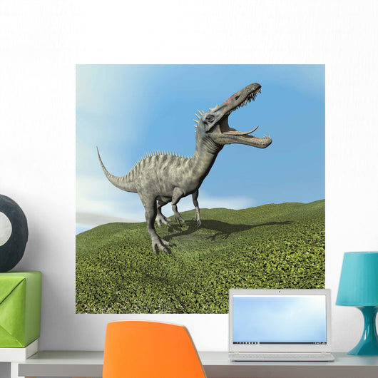 Suchomimus Dinosaur Roaring Wall Decal