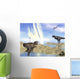 Tyrannosaurus Rex and Pteranodons Wall Decal