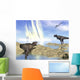 Tyrannosaurus Rex and Pteranodons Wall Decal