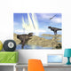 Tyrannosaurus Rex and Pteranodons Wall Decal
