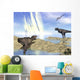 Tyrannosaurus Rex and Pteranodons Wall Decal
