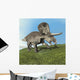 Zuniceratops Dinosaur Wall Decal