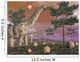 Argentinosaurus Dinosaur Eating Leaves Wall Decal