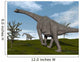 Brachiosaurus Dinosaurs Walking Open Wall Decal