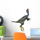 Caudipteryx Dinosaur with Head Wall Decal