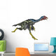 Caudipteryx Dinosaur Running Wall Decal