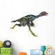 Caudipteryx Dinosaur Running Wall Decal