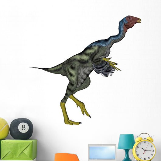 Caudipteryx Dinosaur Wall Decal Design 4