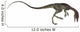 Compsognathus Dinosaur Wall Decal Design 2