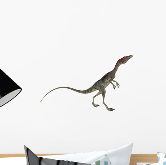 Compsognathus Dinosaur Wall Decal Design 1