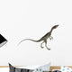 Compsognathus Dinosaur Wall Decal Design 1