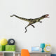 Dilong Dinosaur Jumping Wall Decal