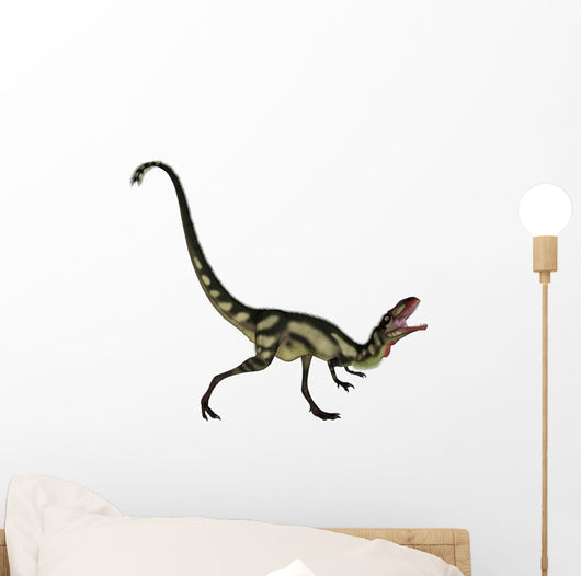 Dilong Dinosaur Roaring Wall Decal