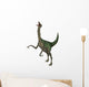 Gallimimus Dinosaur Roaring Wall Decal