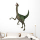 Gallimimus Dinosaur Roaring Wall Decal