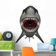 Megalodon Dinosaur with Mouth Wall Decal