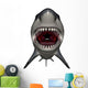 Megalodon Dinosaur with Mouth Wall Decal