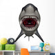Megalodon Dinosaur with Mouth Wall Decal