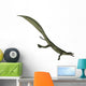 Mesosaurus Dinosaur Wall Decal Design 2