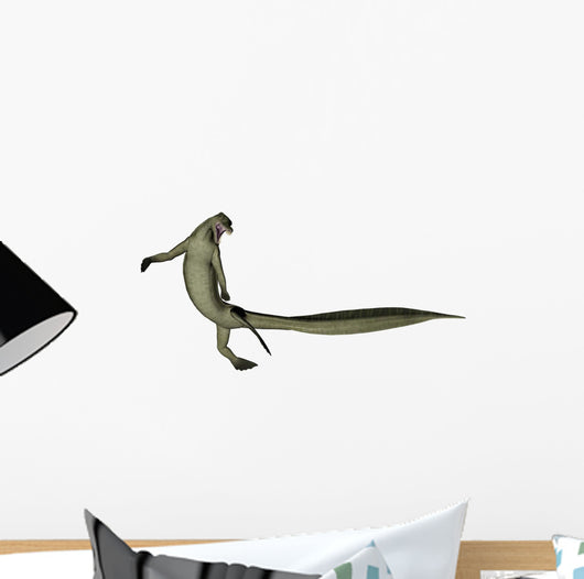 Mesosaurus Dinosaur Wall Decal Design 1