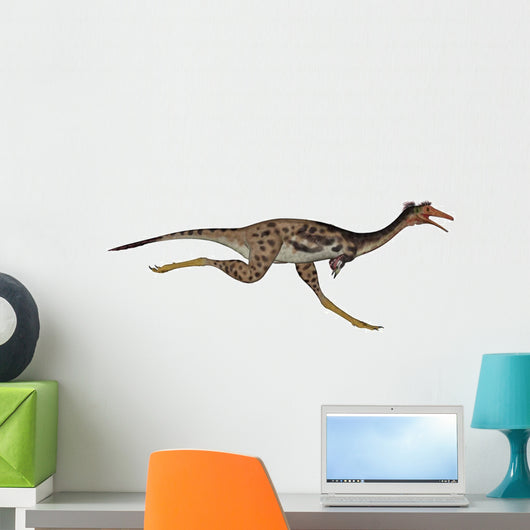 Mononykus Dinosaur Running Wall Decal