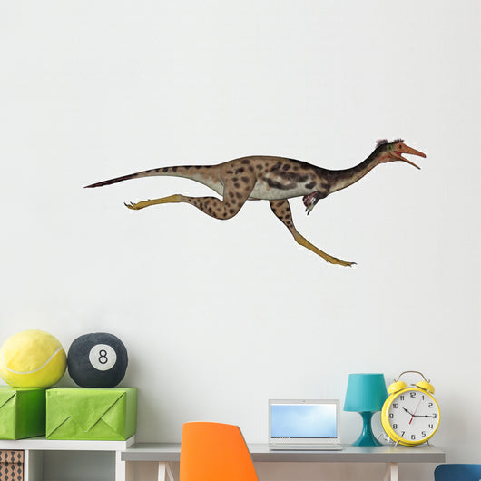 Mononykus Dinosaur Running Wall Decal