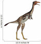 Mononykus Dinosaur Standing Wall Decal
