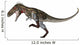 Nanotyrannus Dinosaur Roaring Wall Decal