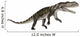 Prestosuchus Dinosaur Roaring Wall Decal Design 1