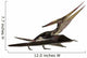 Pteranodon Flying Reptile Wall Decal Design 1