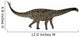 Spinophorosaurus Dinosaur Wall Decal Design 1