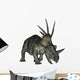 Styracosaurus Dinosaur Wall Decal Design 1