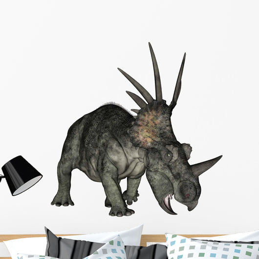 Styracosaurus Dinosaur Wall Decal Design 1