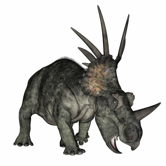 Styracosaurus Dinosaur Wall Decal Design 1