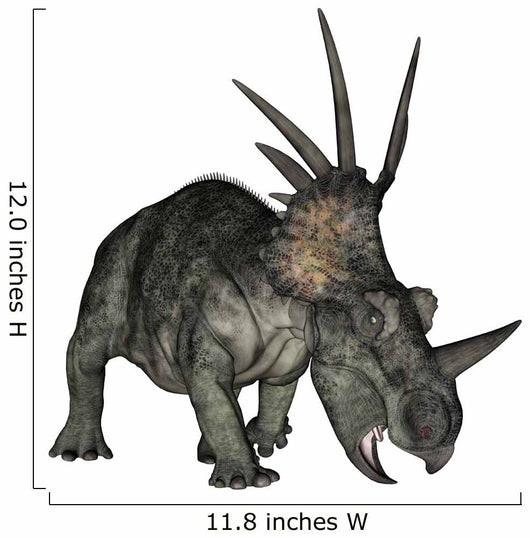 Styracosaurus Dinosaur Wall Decal Design 1