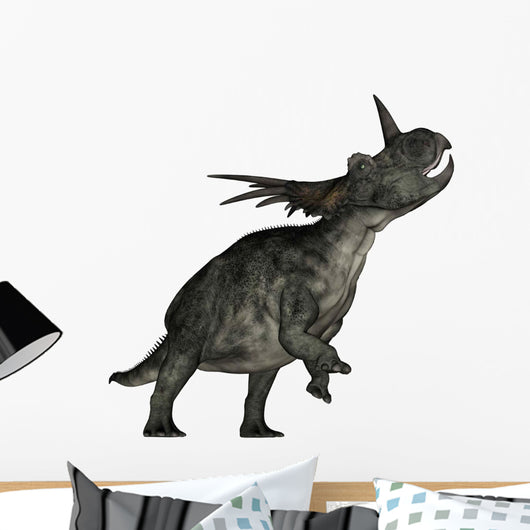 Styracosaurus Dinosaur Roaring Wall Decal
