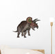 Triceratops Dinosaur Standing up Wall Decal